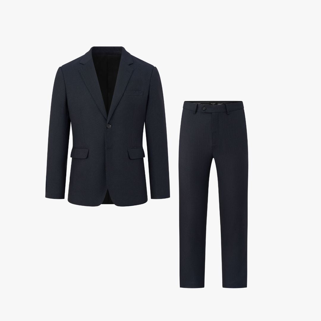  Áo Vest Tím Than Biluxury Cao Cấp 9AVBH521TTT Và Quần Âu 9QAVH521TTT 