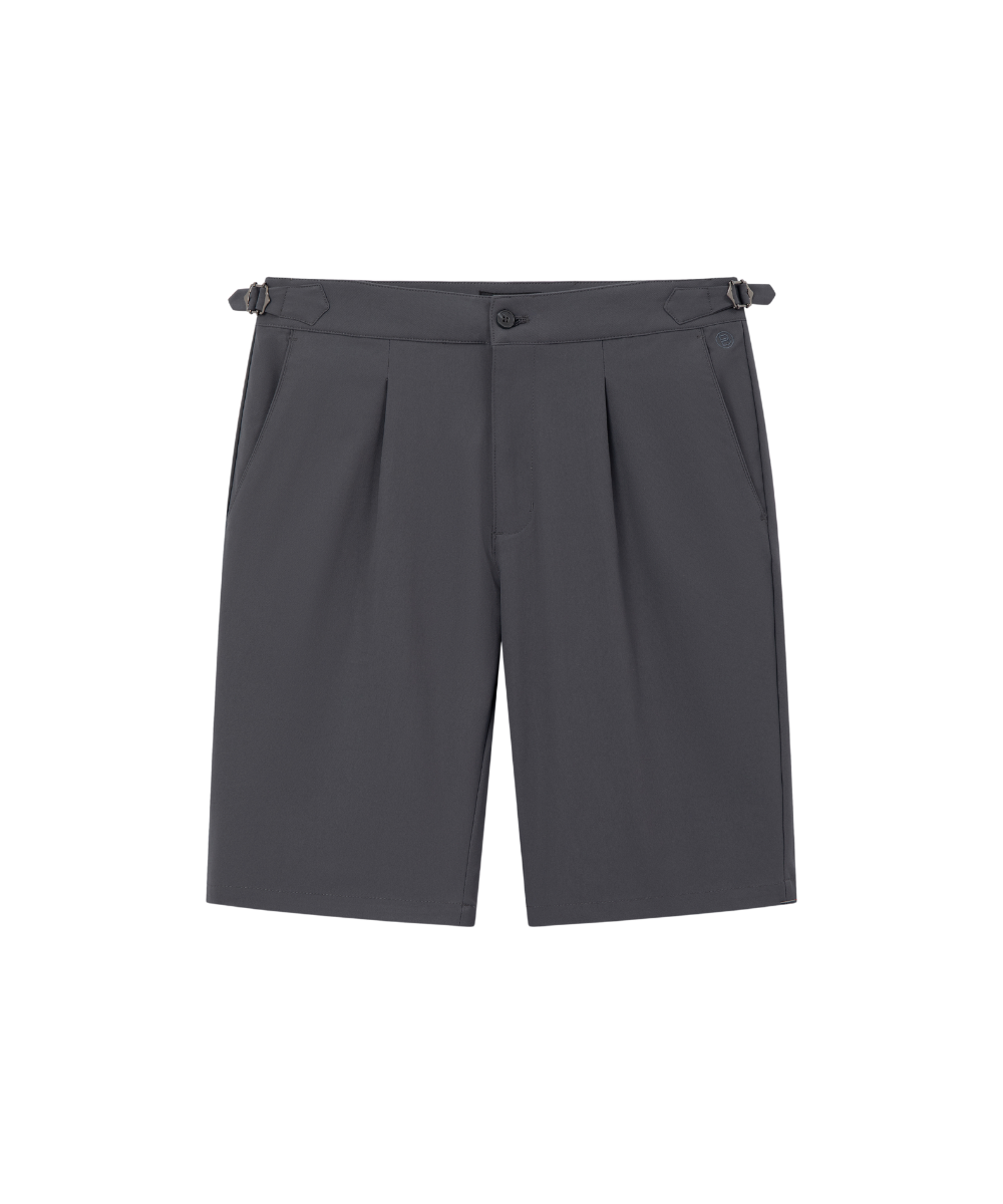  Quần Ngố Kaki Màu Ghi Xám Bền Màu, Chống Nhăn, Kháng Khuẩn 9QNKT502GHX 