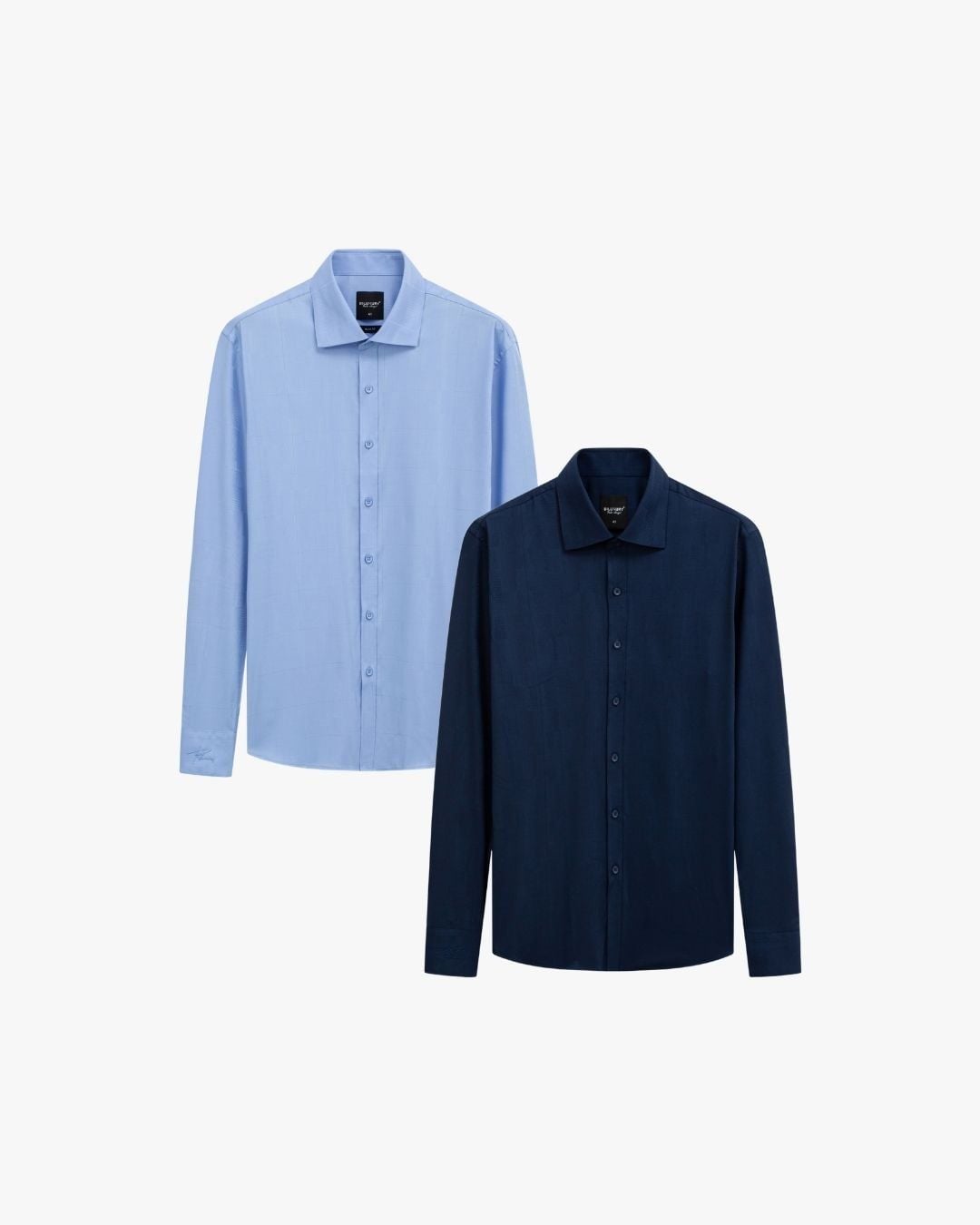  Áo Sơ Mi Dài Tay Thiết Kế Hoạ Tiết Caro Ẩn 8SMDC338 