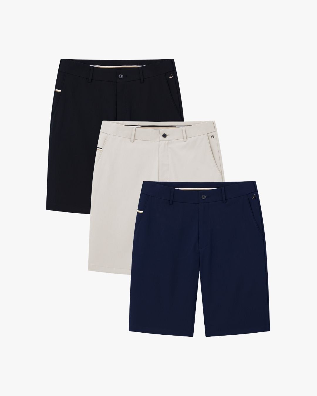  Quần Ngố Kaki Cao Cấp Thiết Kế Cạp Chun Ẩn 1QNKT602 