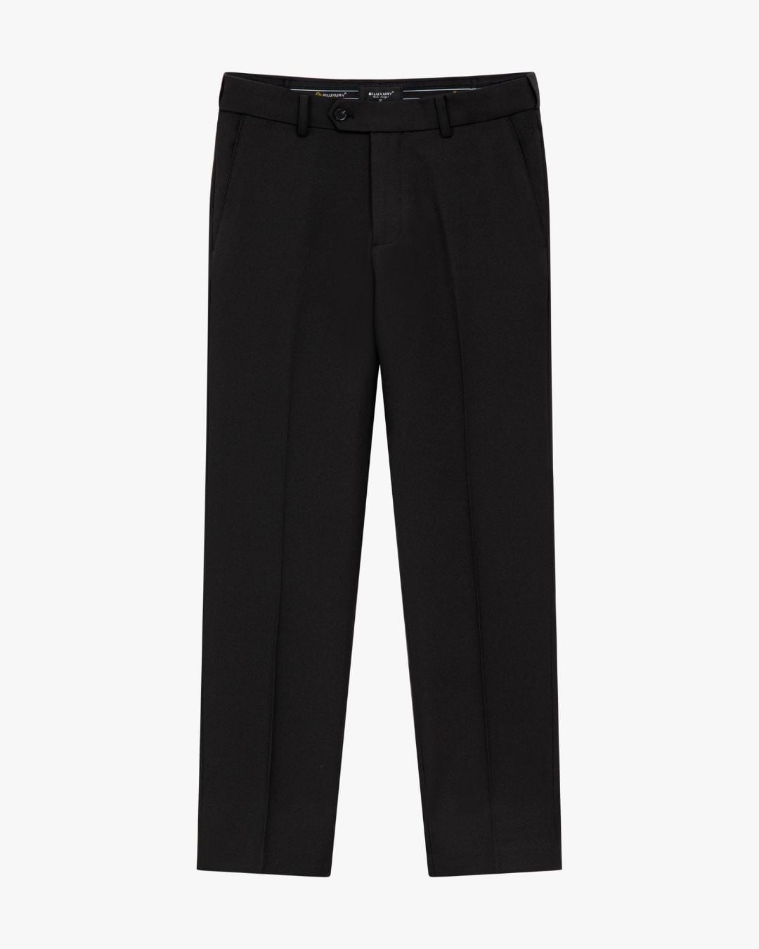  Quần Âu Đen Thiết Kế Cạp Chun Ẩn Cao Cấp 9QAUB535DEN 