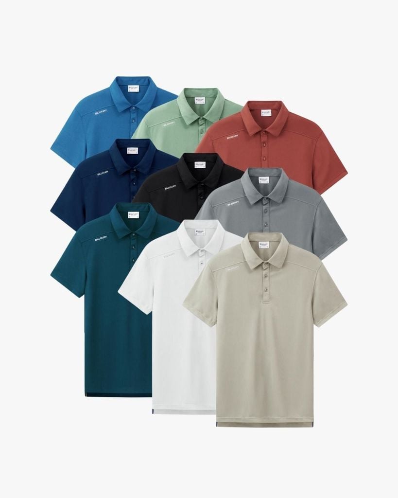  Áo Polo Siêu Nhẹ, Siêu Thoáng Mát 9APCT021 