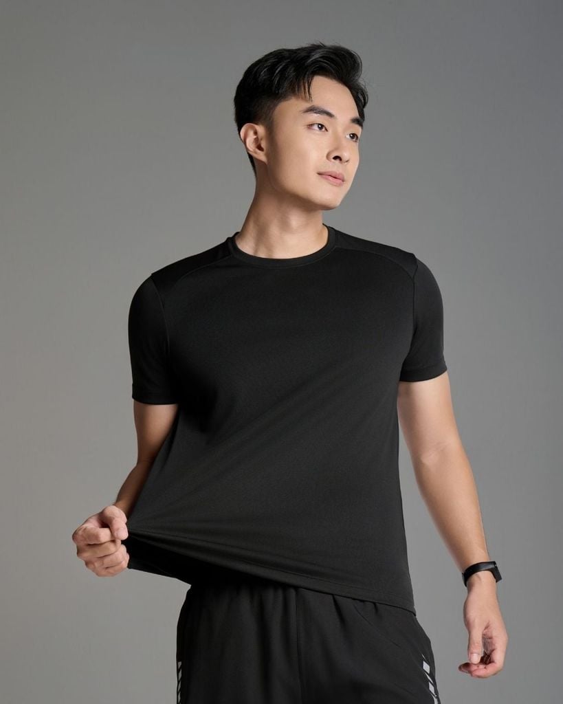  Combo Áo Tshirt Thể Thao + Quần Đùi Gió Biluxury 8APKB420_9QGDT506 