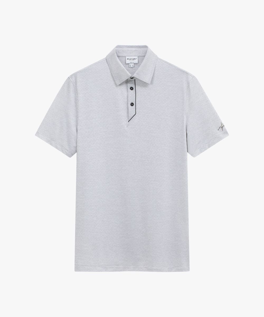  Áo Polo Ghi Cao Cấp, Chống Nhăn, Bền Màu 9APCT532GHS 