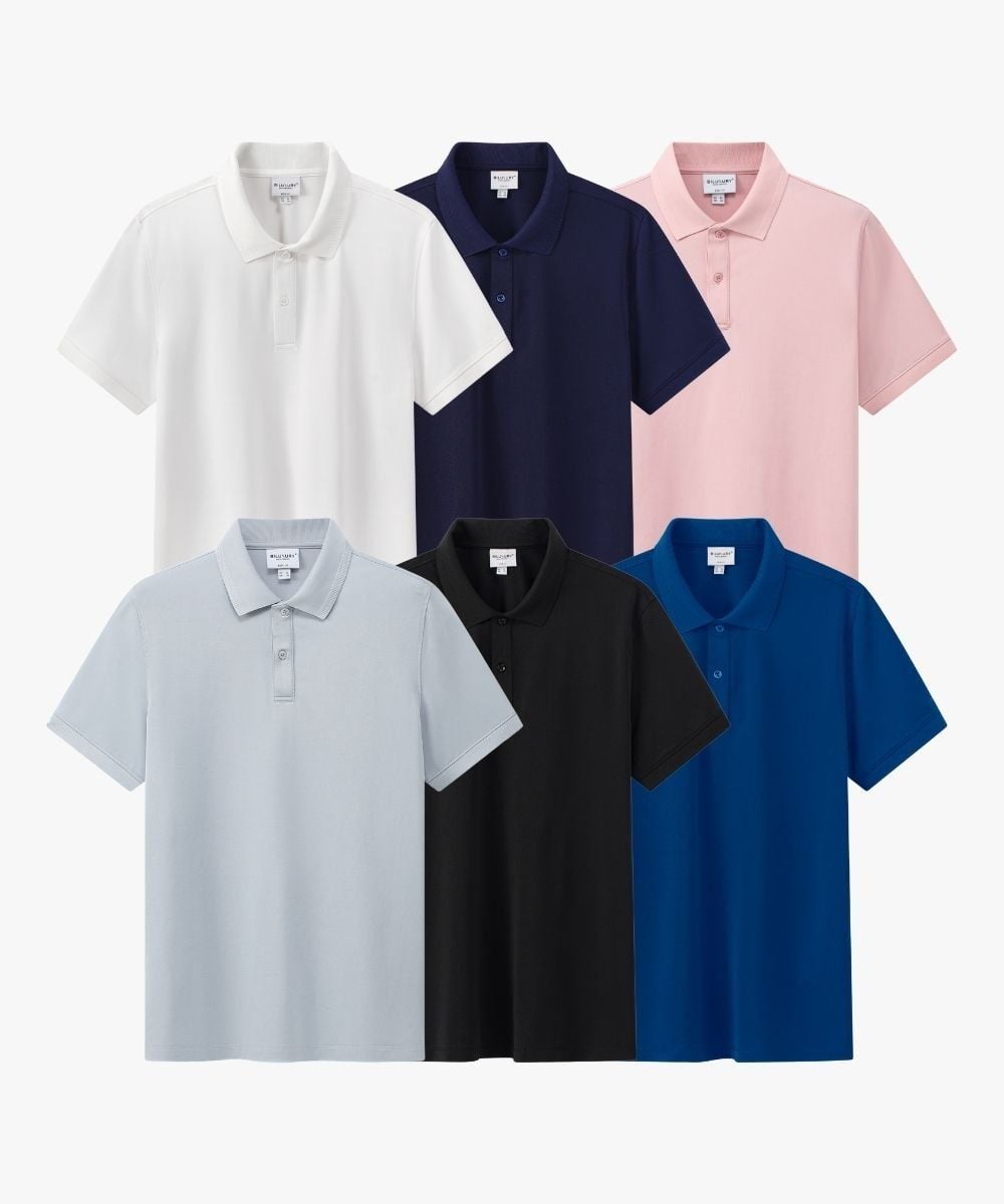  Áo Polo Cơ Bản Cao Cấp Kháng Khuẩn, Chống Nhăn, Bền Màu 9APCB542 (6 Màu) 