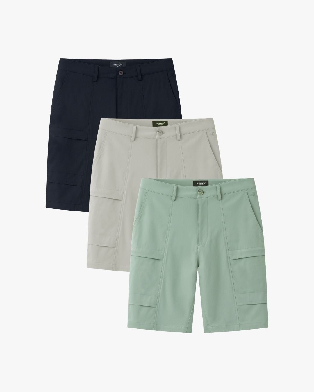  Quần Short Kaki Phom Dáng Hiện Đại 1QNKT605 