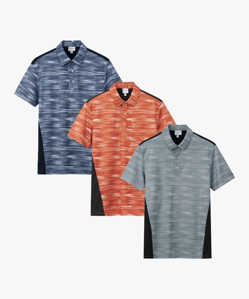  Áo Polo Cao Cấp Phối Hoạ Tiết, Thoáng Mát, Chống Nhăn, Chống Phai Màu 9APCT023 