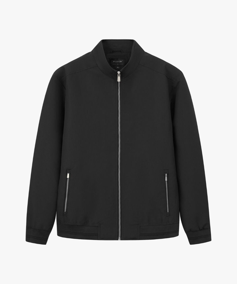  Áo Khoác Thiết Kế 2 Lớp Cao Cấp, Trượt Nước, Giữ Ấm, Chống Bụi Bẩn 9AG2T513DEN 