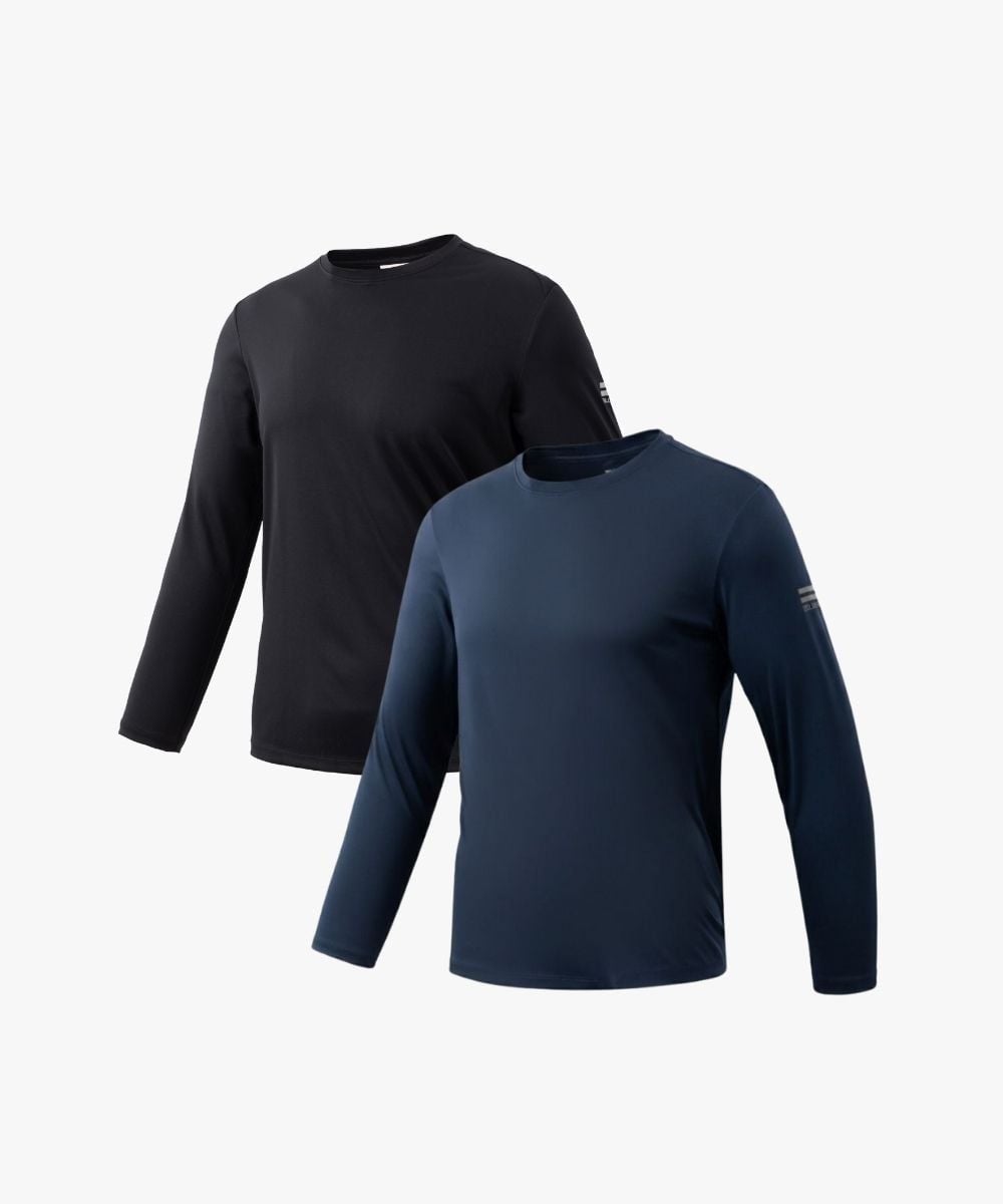  COMBO 2 Áo Giữ Nhiệt Thiết Kế Basic, Co Dãn 7ATOT301 (Màu ngẫu nhiên) 