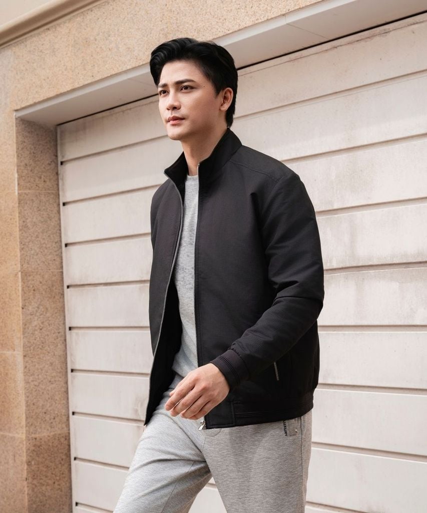  Áo Khoác Thiết Kế 2 Lớp Cao Cấp, Trượt Nước, Giữ Ấm, Chống Bụi Bẩn 9AG2T513DEN 