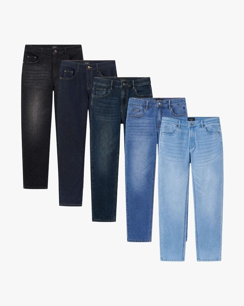  Quần Jeans Cao Cấp Bền Màu, Chống Nhăn, Co Giãn 9QBDB015/014 