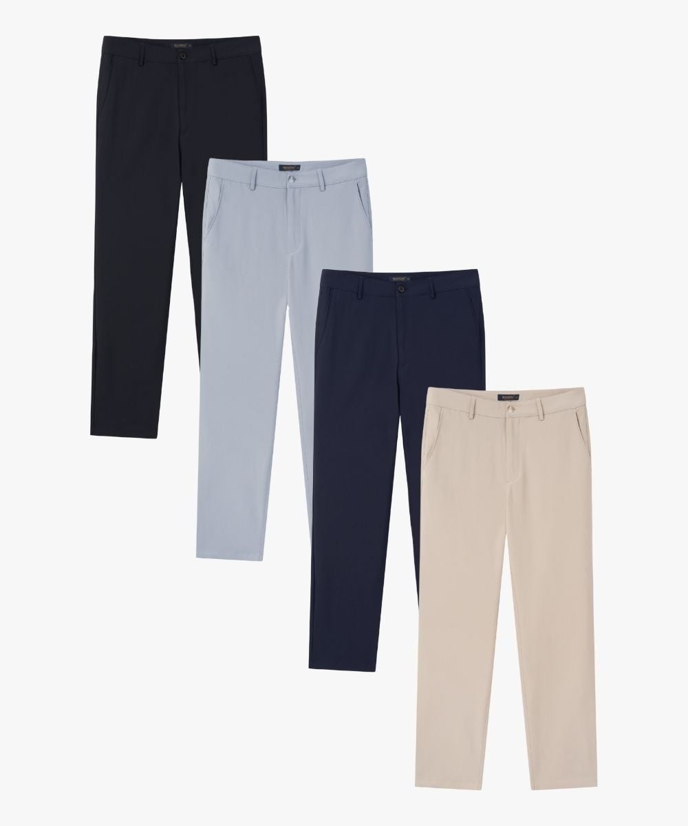  Quần Kaki Dài Cao Cấp, Thiết Kế Basic Bền Màu, Co Giãn 9QKKT001 