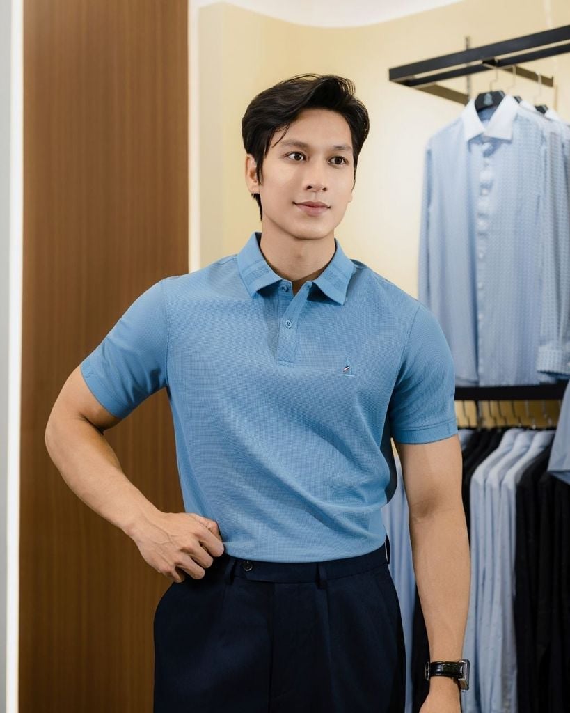  Áo Polo Biluxury Thiết Kế Basic Chống Nhăn, Co Giãn 1APCB611 