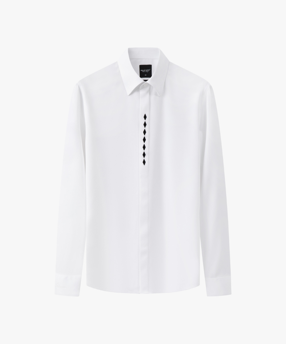  Áo Sơ Mi Trắng Dài Tay Cao Cấp, Chống Nhăn, Kháng Khuẩn 8SMDT419TRK 