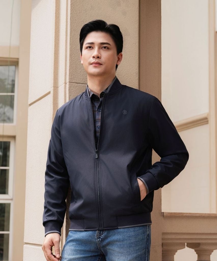  Áo Khoác Bomber Thiết Kế 2 Lớp Cao Cấp, Giữ Ấm, Chống Bụi Bẩn 9AG2T501TTT 