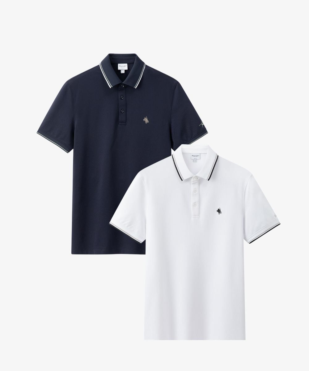  [SALE] COMBO 2 Áo Polo Cao Cấp, Kháng Khuẩn, Chống Nhăn, Bền Màu 9APCB560 