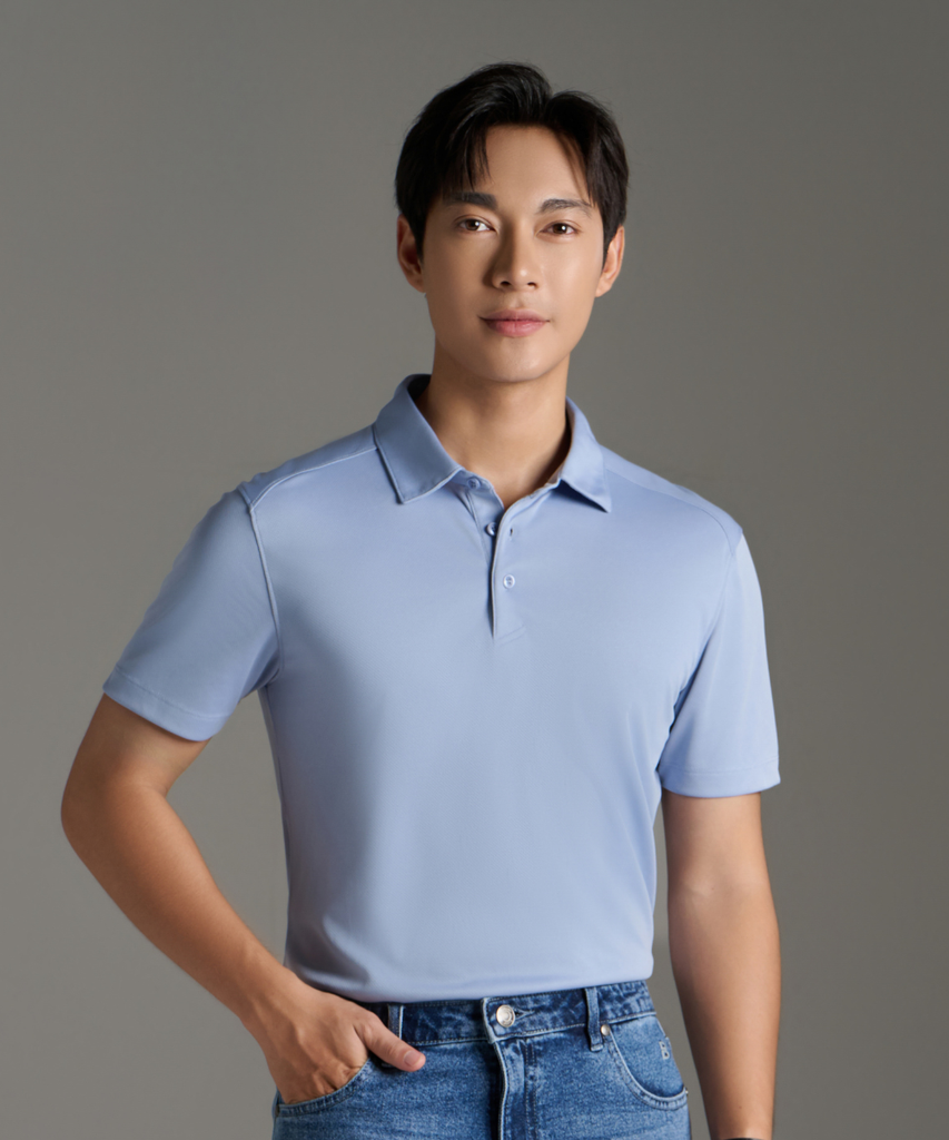 AirCool Polo “Polo siêu nhẹ – Mặc như không, mát như đá!” 8APCB428XNH 