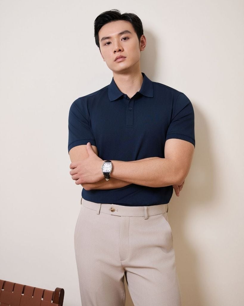  Áo Polo Cơ Bản Cao Cấp Kháng Khuẩn, Chống Nhăn, Bền Màu 9APCB542 