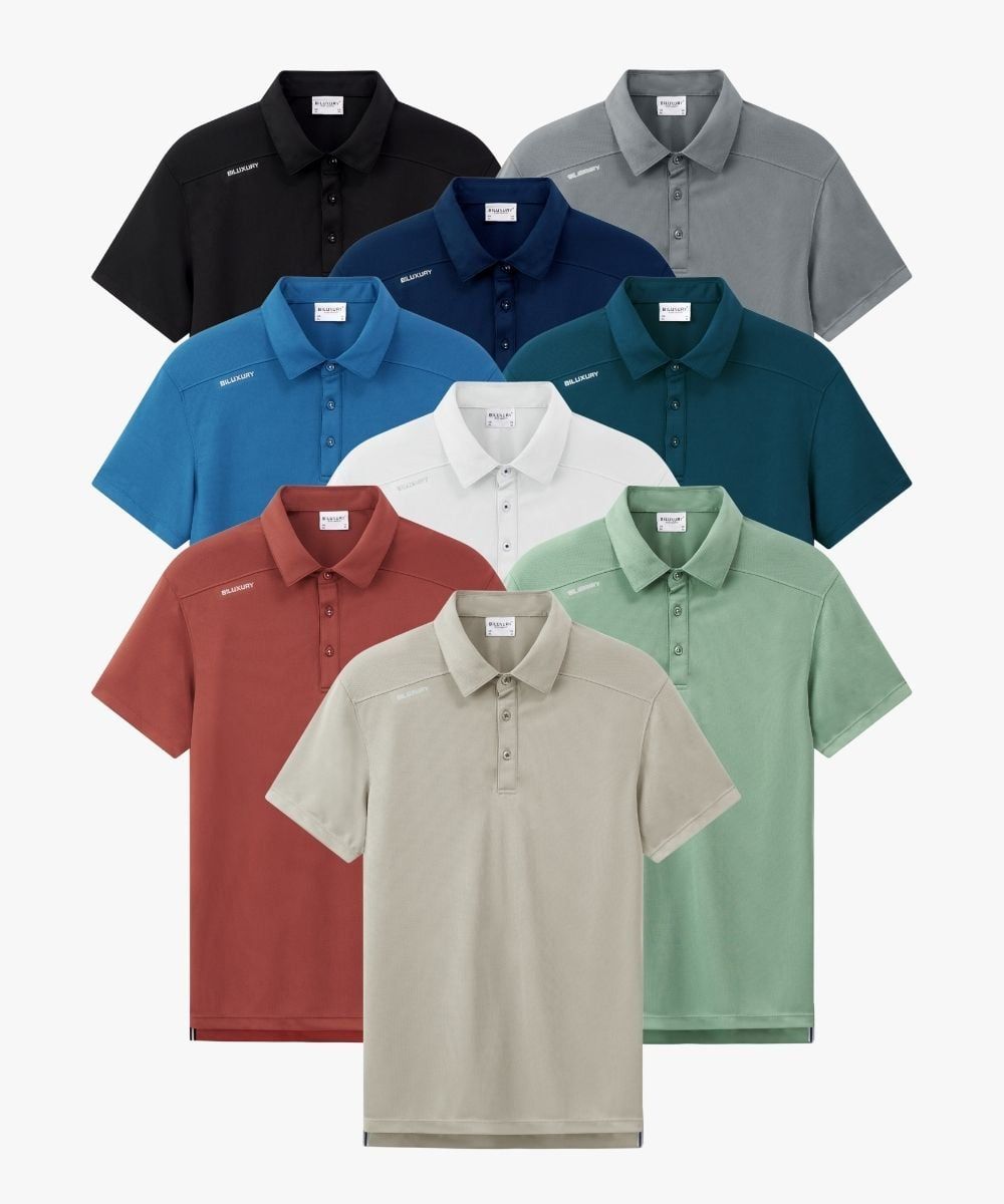  Áo Polo Siêu Nhẹ, Siêu Thoáng Mát 9APCT021 