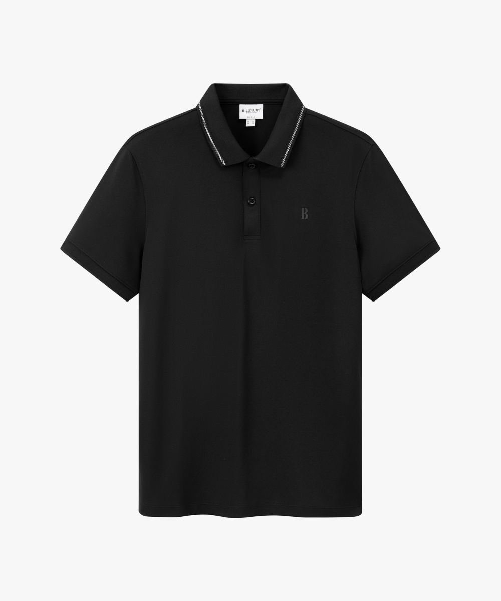  Áo Polo Đen Cao Cấp, Chống Nhăn, Bền Màu 9APCT517DEN 