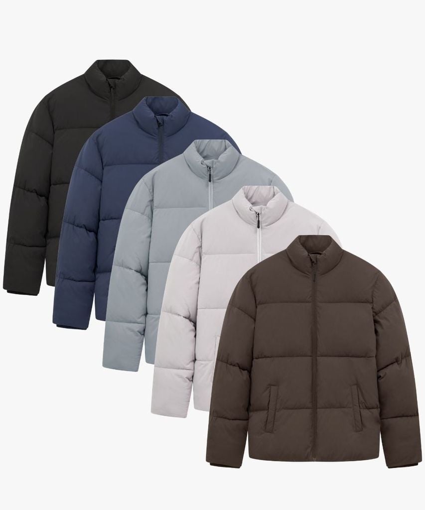  Áo Khoác Phao Biluxury Thiết Kế Chần Bông Ngang 9AKPT525 