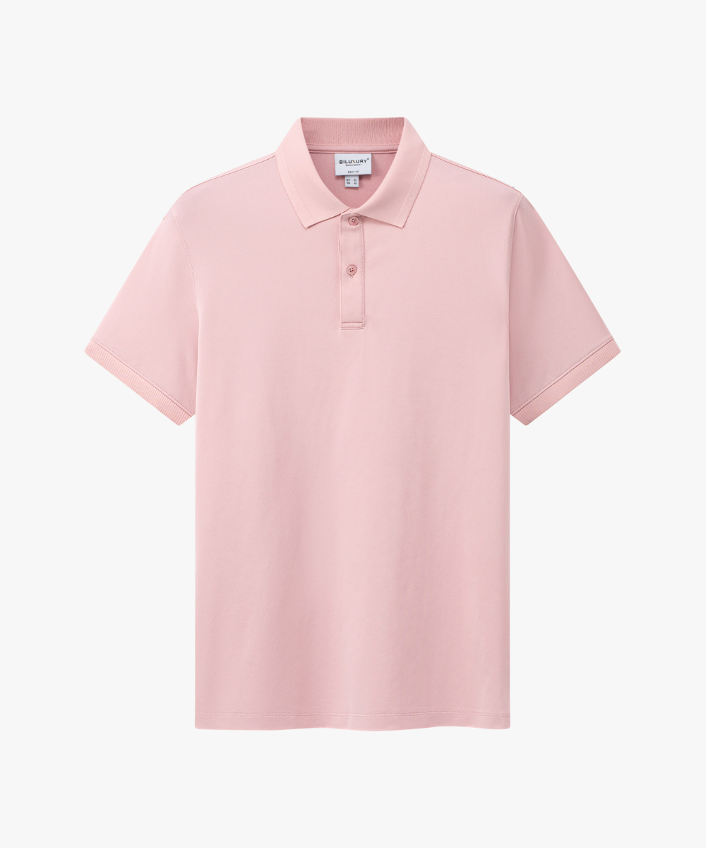  Áo Polo Hồng, Kháng Khuẩn, Chống Nhăn, Bền Màu 9APCB542HOG 