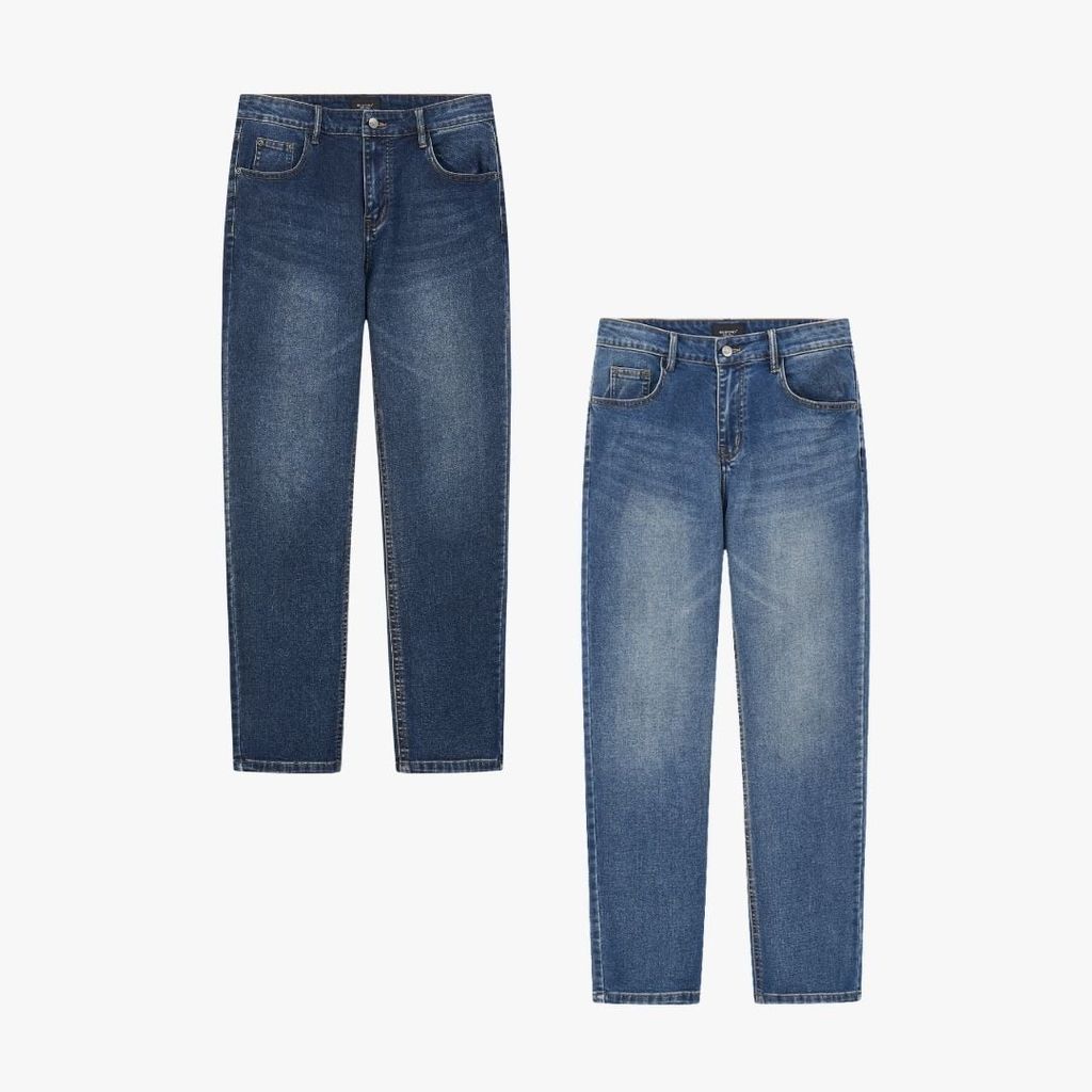  Quần Jeans Xanh Đậm Cao Cấp Bền Màu, Chống Xù, Giữ Form 9QBDT025 