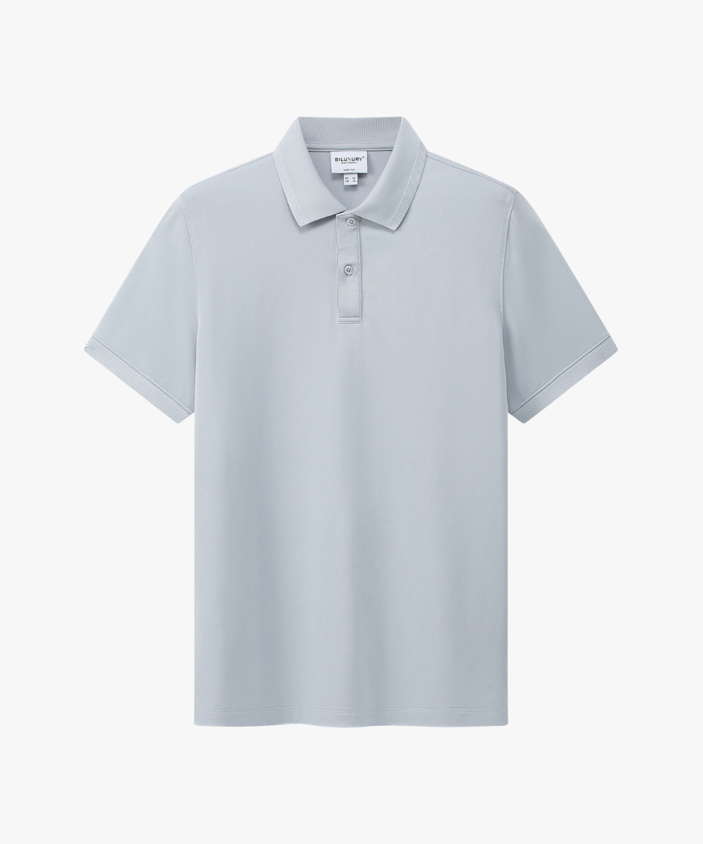  Áo Polo Ghi Xám, Kháng Khuẩn, Chống Nhăn, Bền Màu 9APCB542GHS 