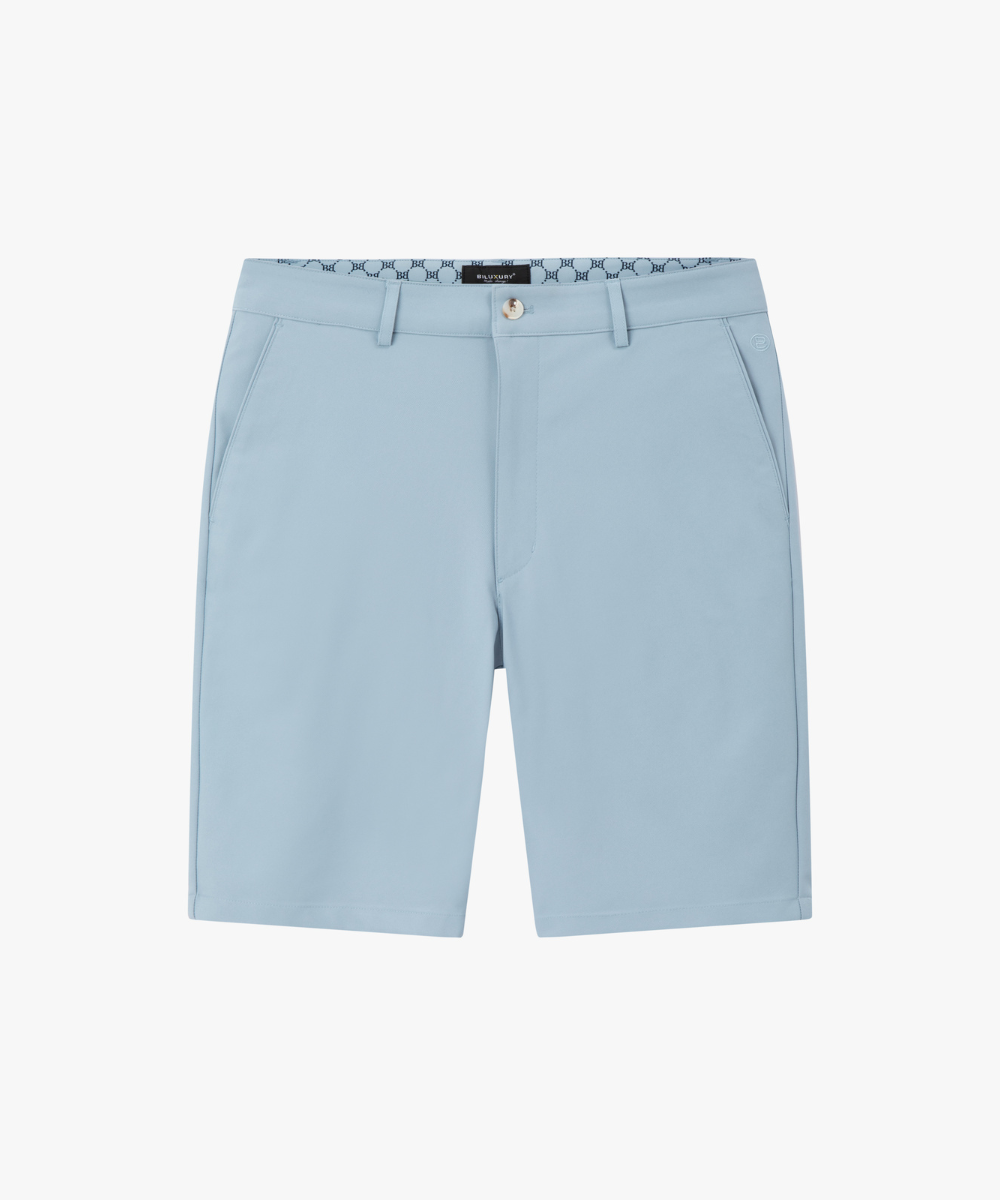  Quần Ngố Kaki Màu Xanh Bền Màu, Chống Nhăn, Kháng Khuẩn 9QNKT503XAH 