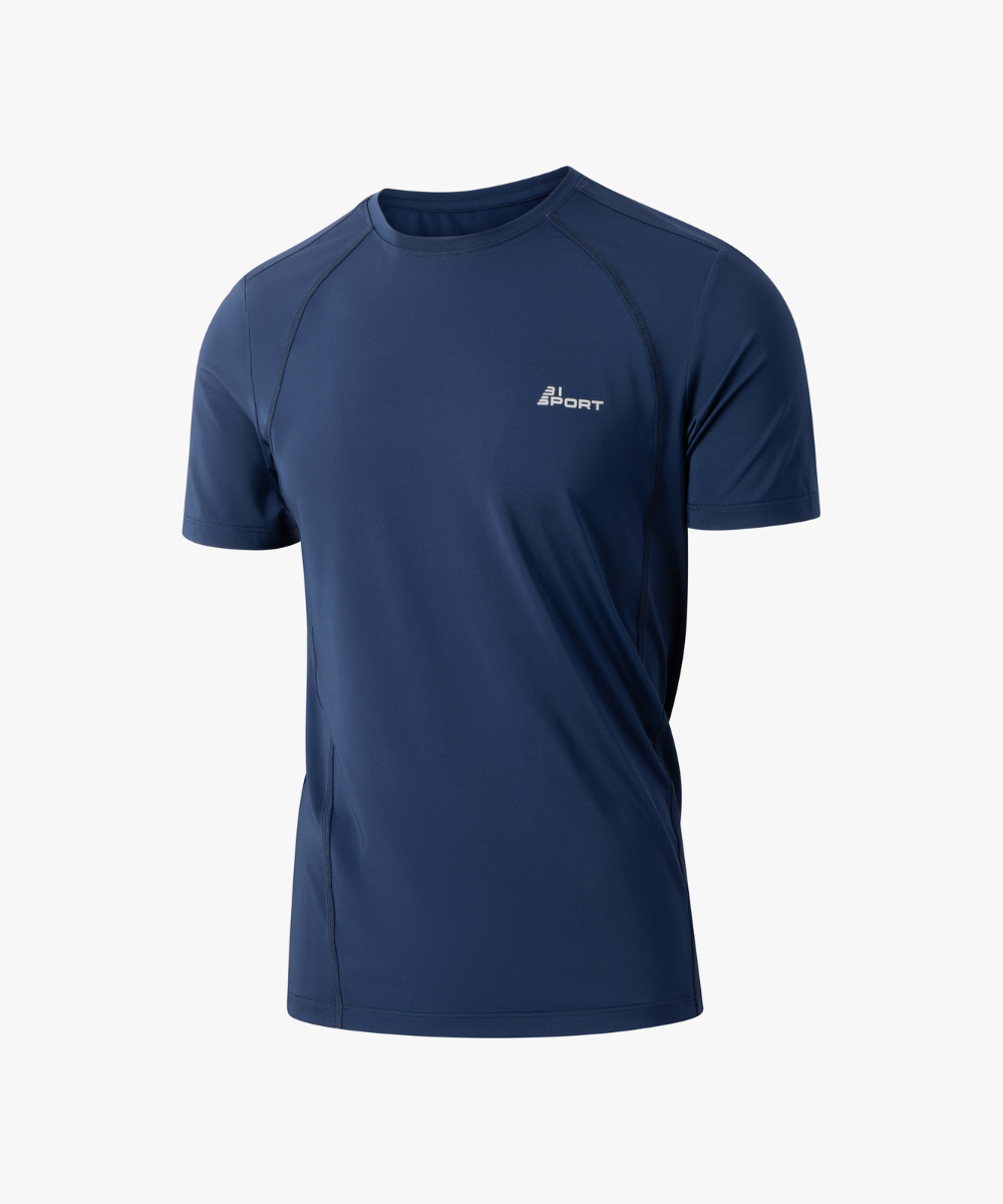  Áo Phông Xanh Đậm, Thoáng Khí, Thân Thiện Với Da 9APKT534XDM 