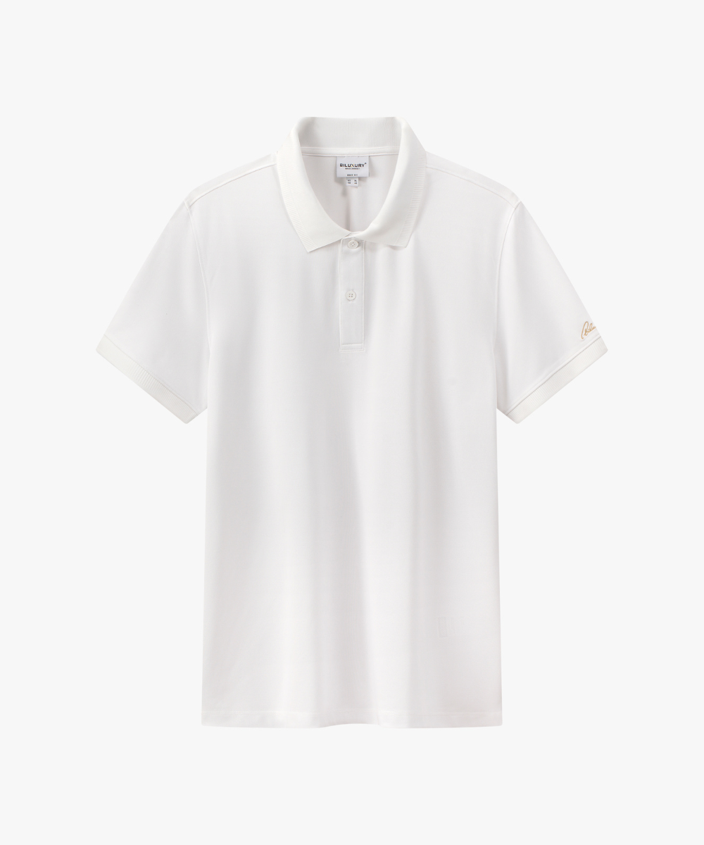  Áo Polo Trắng Cơ Bản Vải Recycle Thân Thiện Với Da 8APCB460TRK 