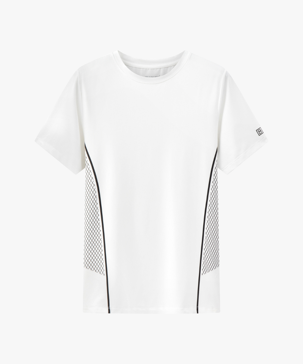  Áo Phông Trắng Basic, Thấm Hút Mồ Hôi Tốt 8APKT410TRK 