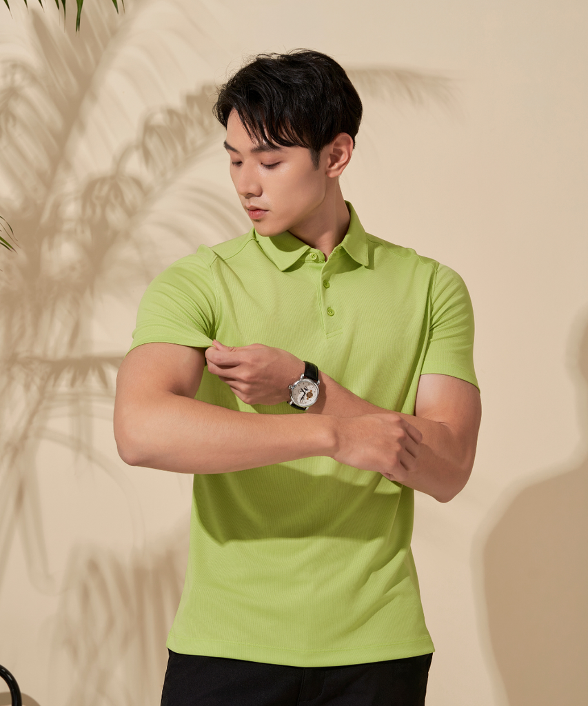  AirCool Polo “Polo siêu nhẹ – Mặc như không, mát như đá!” 8APCB428NEX 