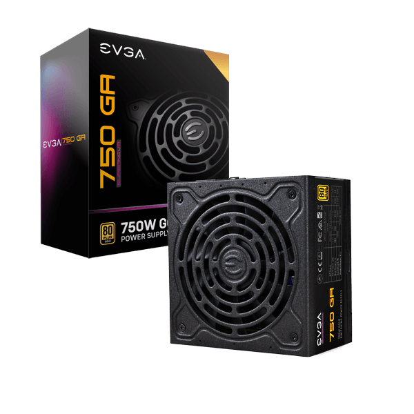 Nguồn EVGA SuperNova 750W GA - 80 Plus Gold 750W - Full Modular