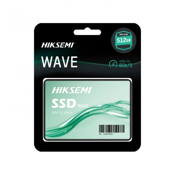 Ổ SSD HIKSEMI HS-SSD-WAVE(S) 512G (SATA3/ 2.5Inch/ 530MB/s/ 450MB/s)