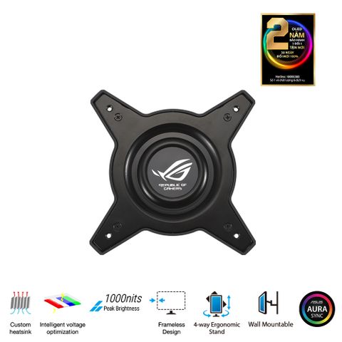 Màn Hình Gaming ASUS ROG Swift OLED PG27AQDM (26.5 inch - 2K - OLED - 240Hz - 0.03ms - FreeSync - GSync - HDR10)