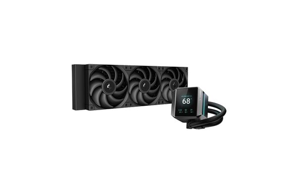 Tản Nhiệt Nước CPU Deepcool MYSTIQUE 360 Black (Màn hình LCD, 3 fan 12cm)