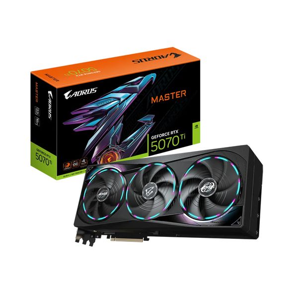 VGA Gigabyte AORUS RTX 5070 Ti AORUS MASTER 16GB (N507TAORUS M-16GD)