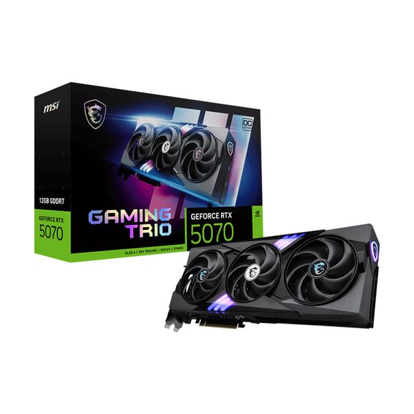 VGA MSI GeForce RTX 5070 12G GAMING TRIO OC