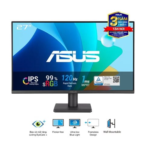 Màn Hình ASUS VA279HG (27 inch - IPS - FHD - 120Hz - 1ms)