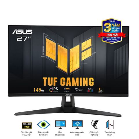 Màn Hình Gaming ASUS TUF Gaming VG279QE5A (27 inch - FHD - IPS - 146Hz - 1ms - Speaker)