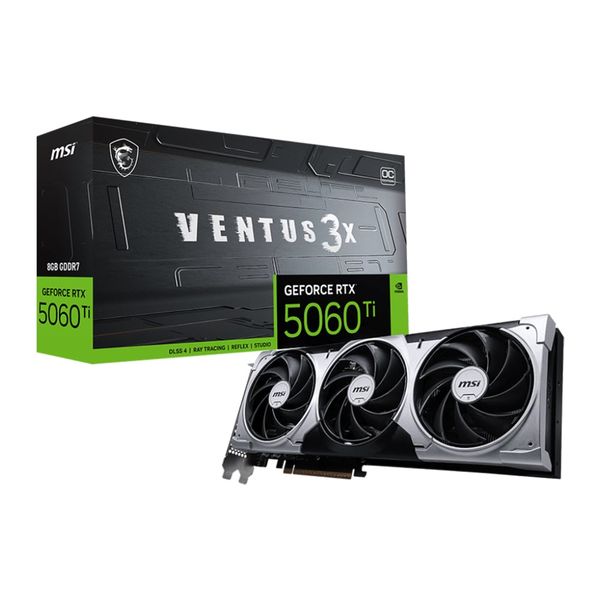 VGA MSI RTX 5060 Ti 8GB VENTUS 3X OC GDDR7