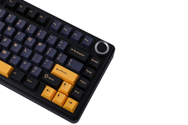 Bàn phím cơ AULA F75 3 Mode Black Gold Reaper switch