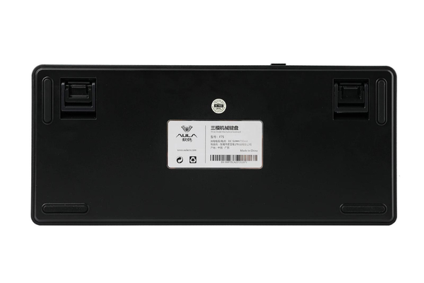 Bàn phím cơ AULA F75 3 Mode Black Gold Reaper switch