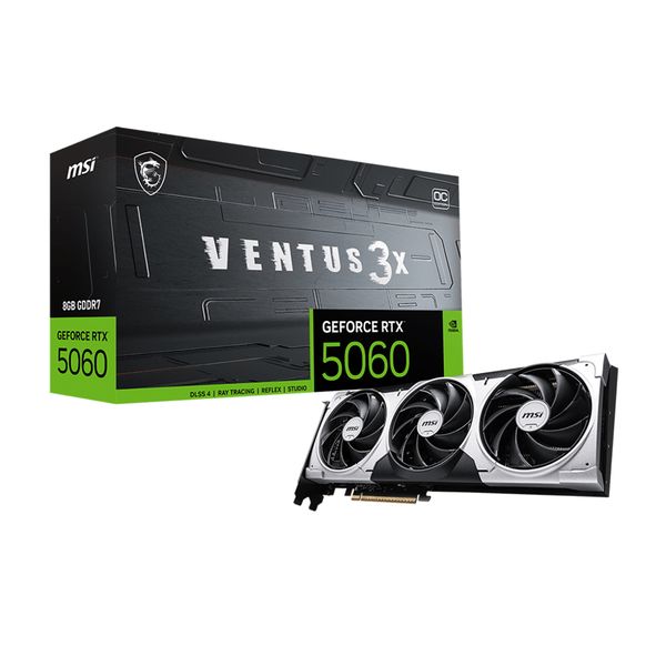 VGA MSI RTX 5060 8GB VENTUS 3X OC
