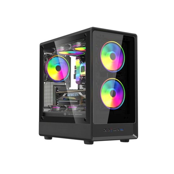 Vỏ Máy Tính KENOO ESPORT MK326 - Màu Đen MATX