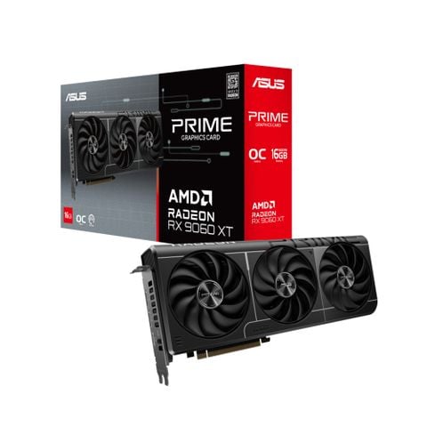 VGA Asus PRIME RX 9060 XT 16GB OC (PRIME-RX9060XT-O16G)