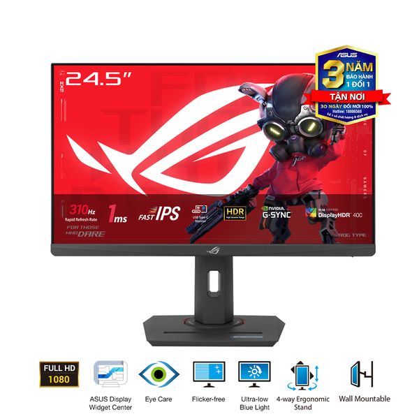Màn hình Gaming ASUS ROG Strix XG259CMS (24.5 inch - IPS - FHD - 310Hz - 1ms)