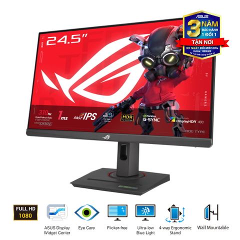Màn hình Gaming ASUS ROG Strix XG259CMS (24.5 inch - IPS - FHD - 310Hz - 1ms)