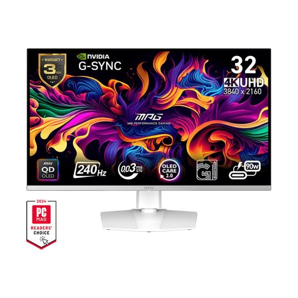 Màn Hình MSI MPG 321URXW QD-OLED (31.5 inch - OLED - 4K - 240Hz - 0.03ms)